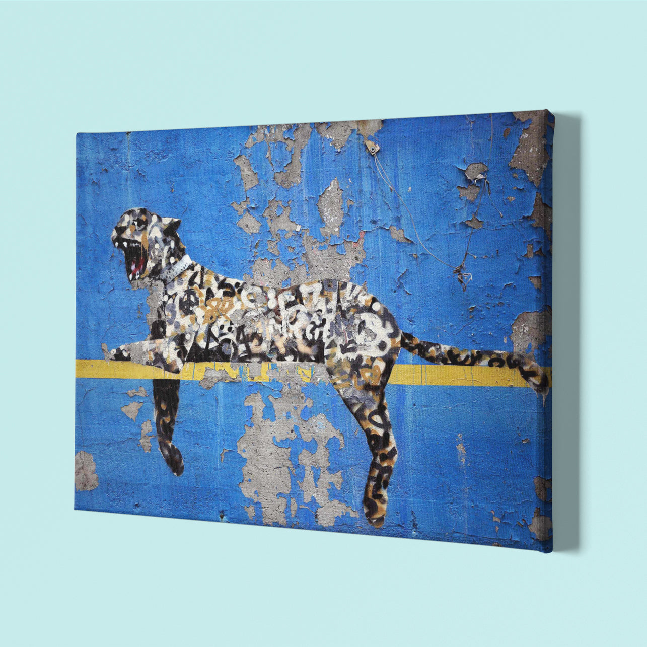 Banksy Bronx Zoo Canvas