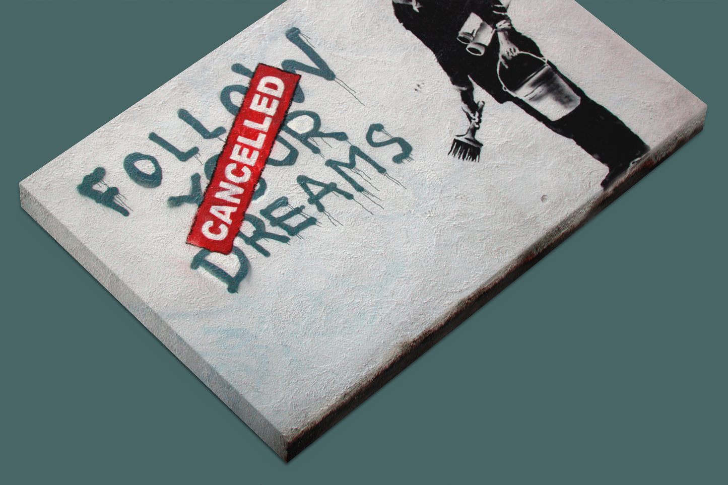 Banksy Cancelled Dreams Canvas