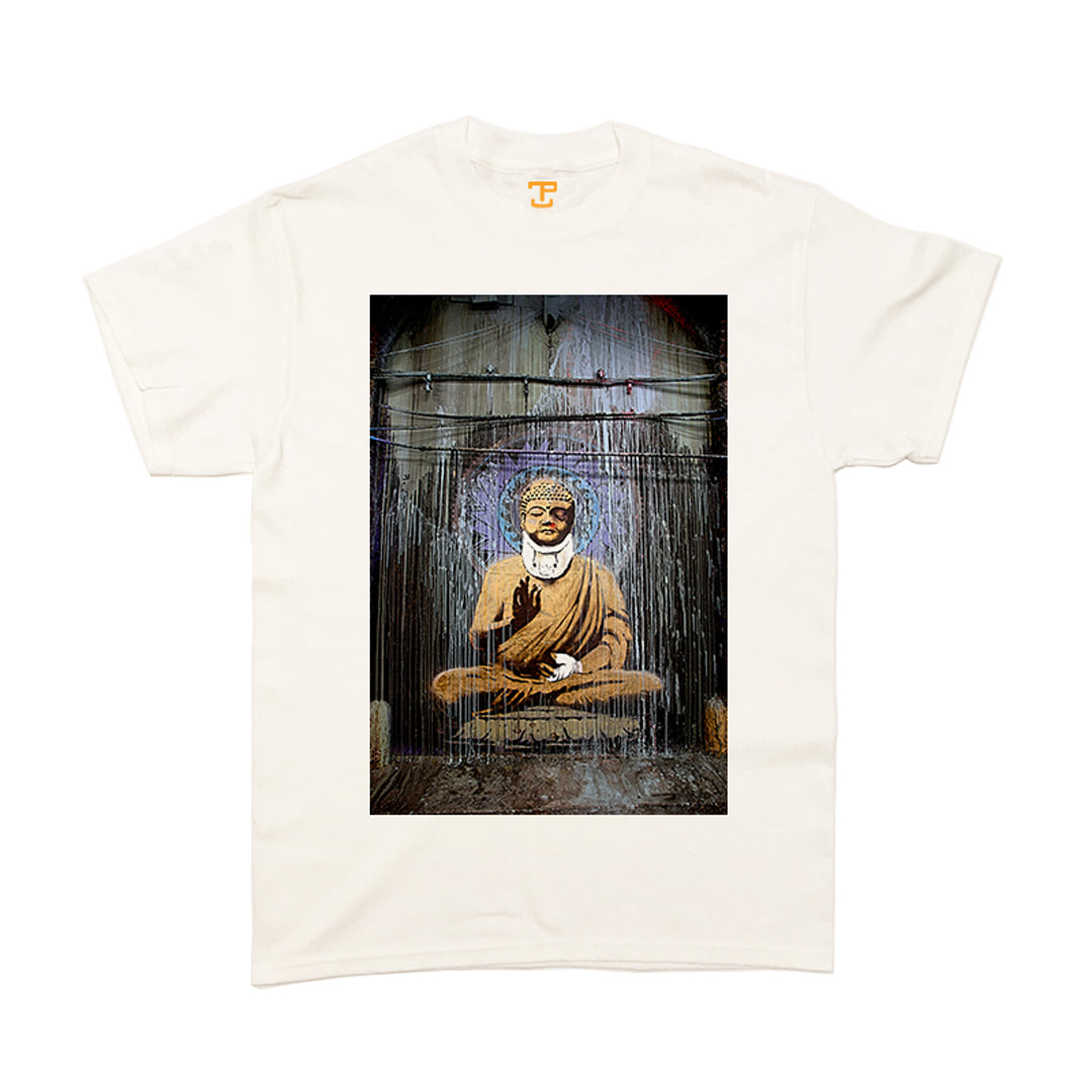 Banksy Buddha Mens T-Shirt