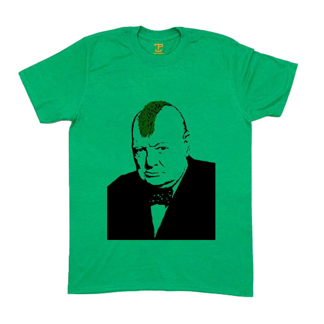 Banksy Churchill Mens T-Shirt