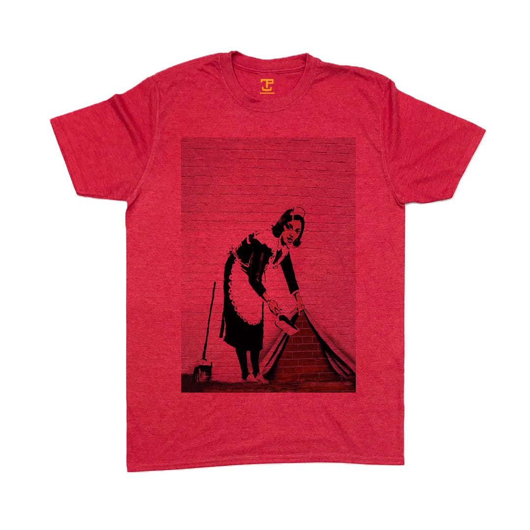 Banksy Maid Mens T-Shirt