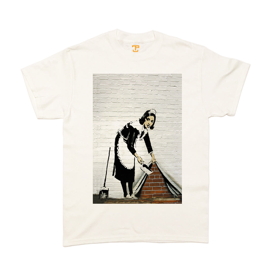 Banksy Maid Mens T-Shirt
