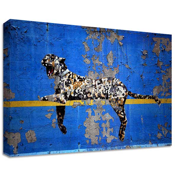 Banksy Bronx Zoo Canvas