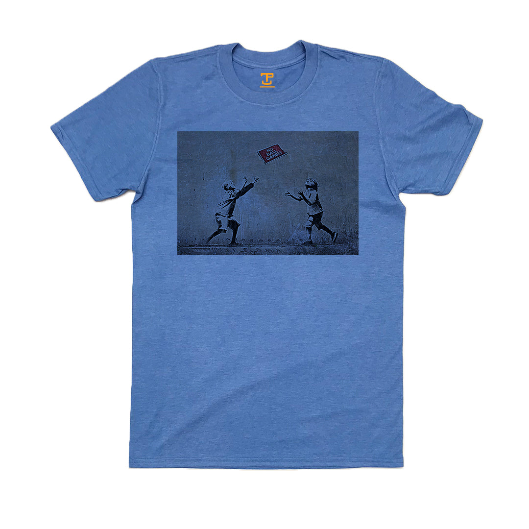 Banksy No Ball Games Mens T-Shirt