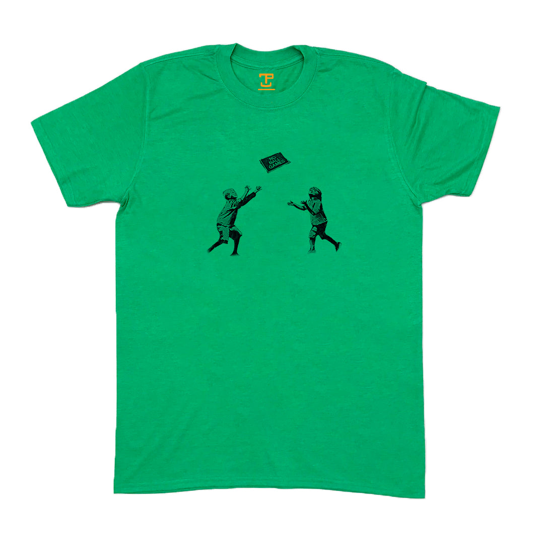 Banksy No Ball Games Mens T-Shirt