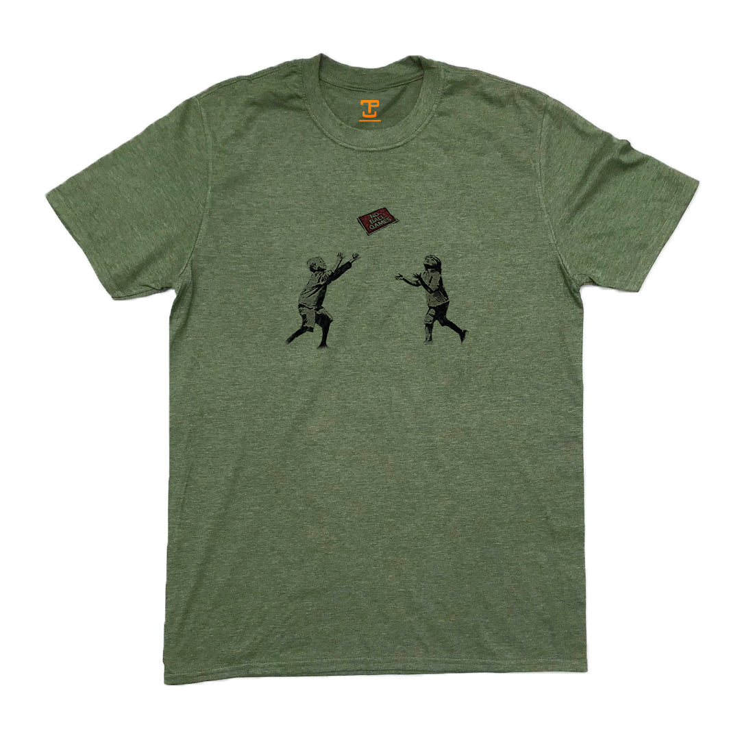 Banksy No Ball Games Mens T-Shirt