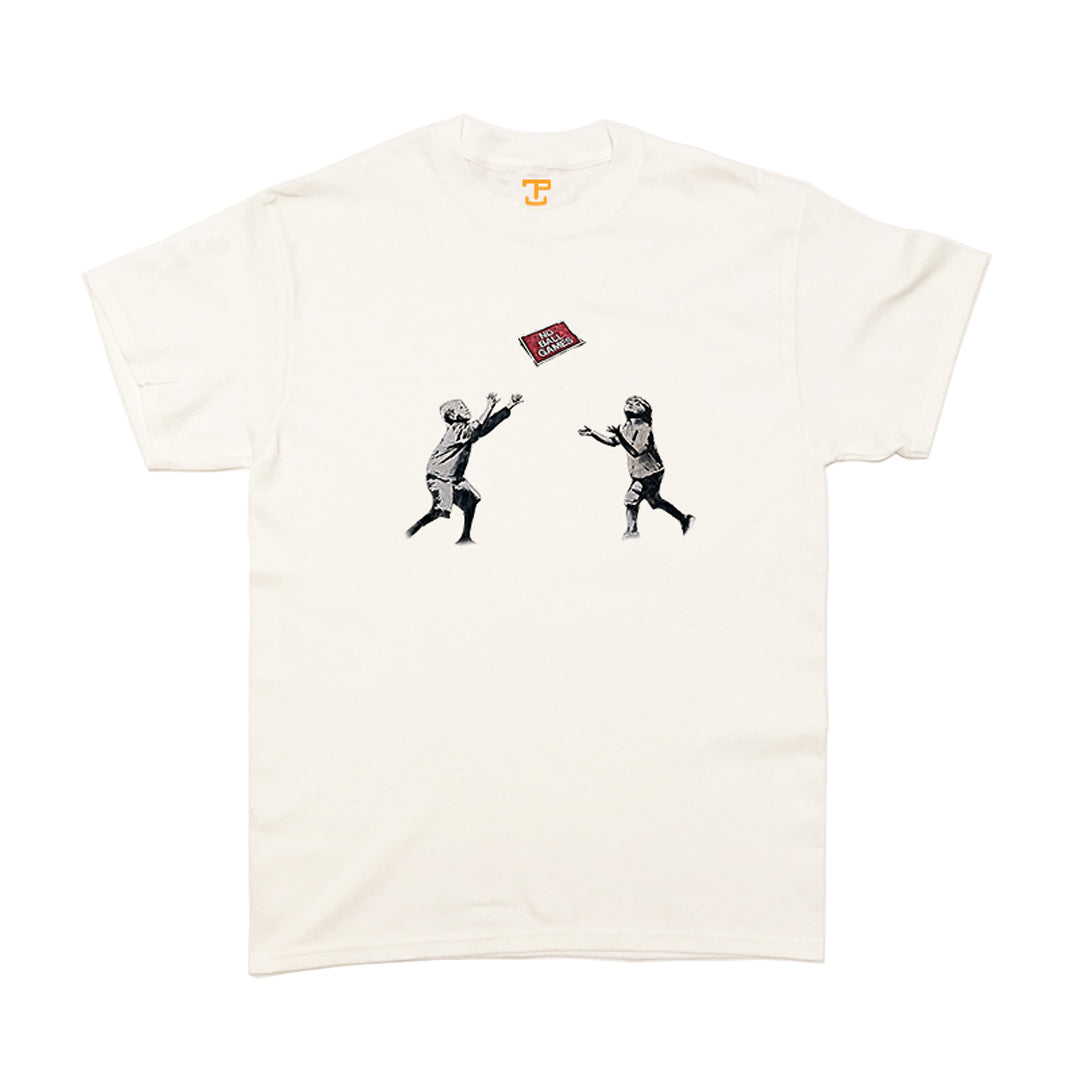 Banksy No Ball Games Mens T-Shirt