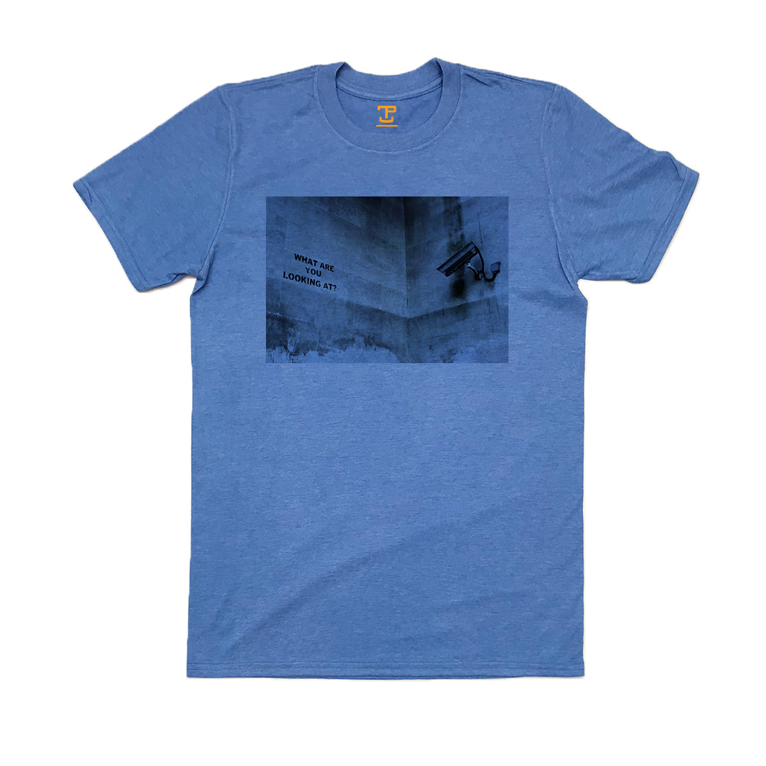 Banksy What You Looking At? Mens T-Shirt
