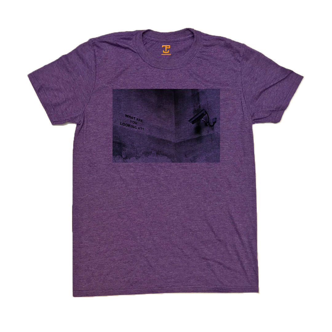 Banksy What You Looking At? Mens T-Shirt