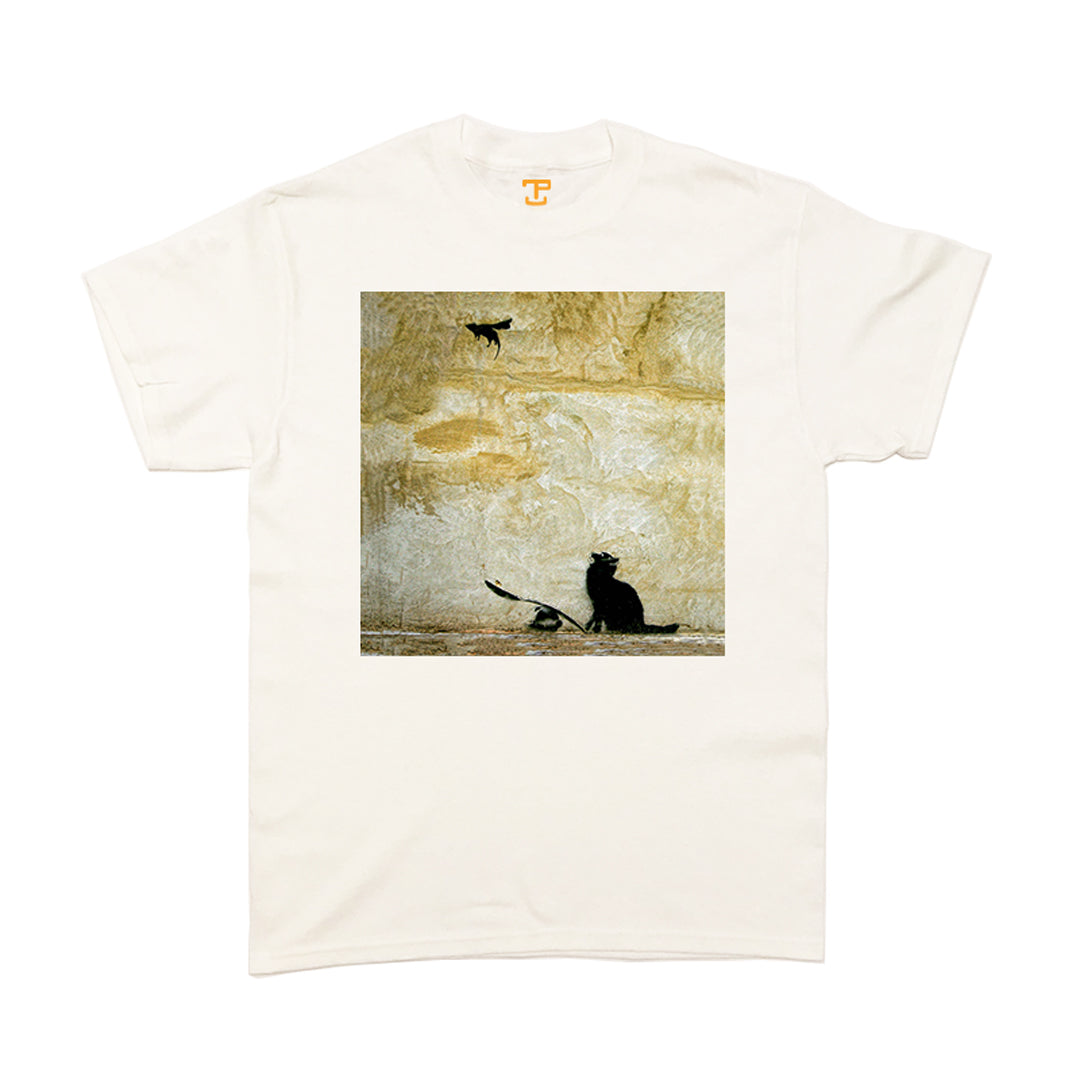 Banksy Cat And Mouse Mens T-Shirt