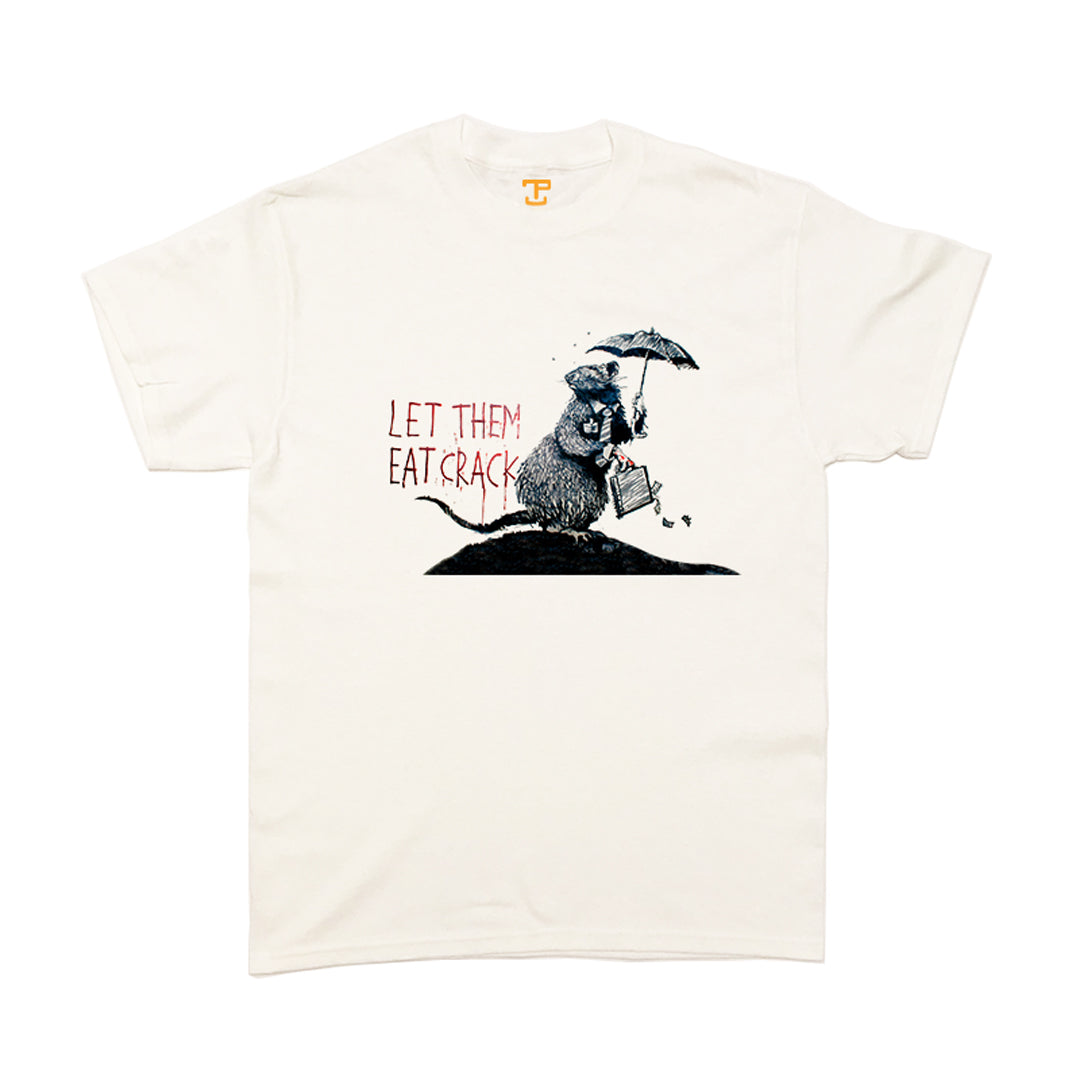 Banksy Let Them Eat Mens T-Shirt