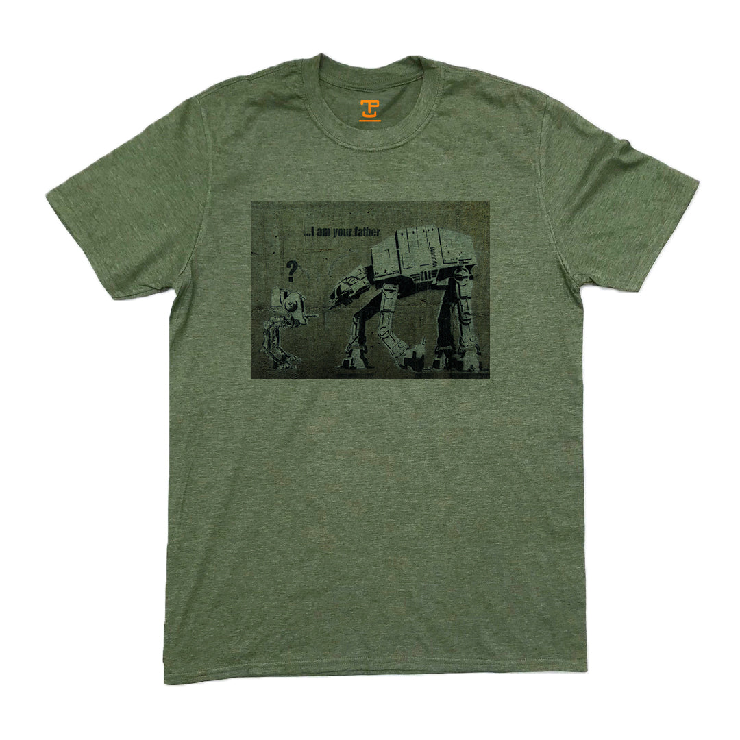 Banksy I Am Your Father Mens T-Shirt