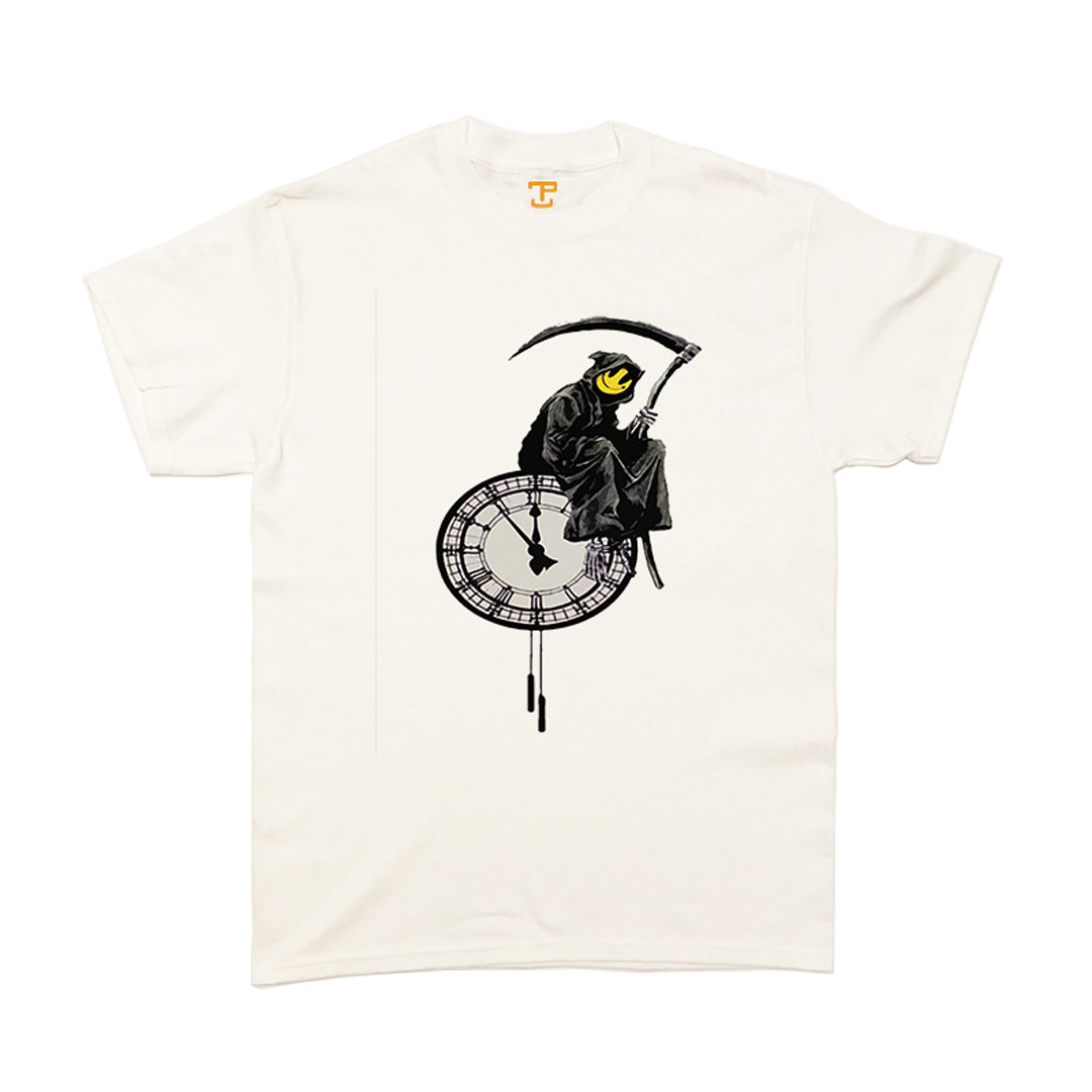 Banksy Reaper Mens T-Shirt