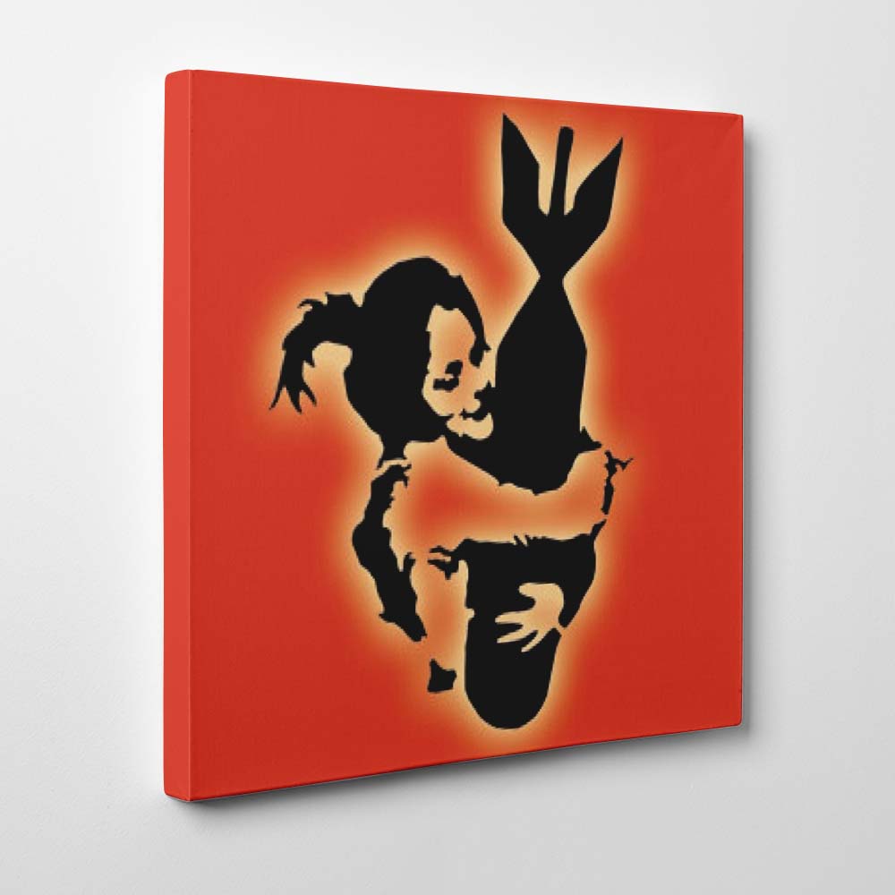 Banksy Bomb Hugger