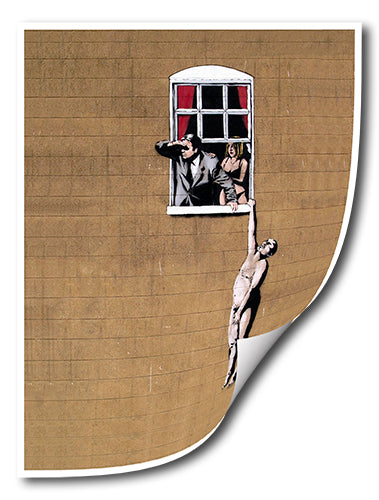 Banksy Hanging Man Poster