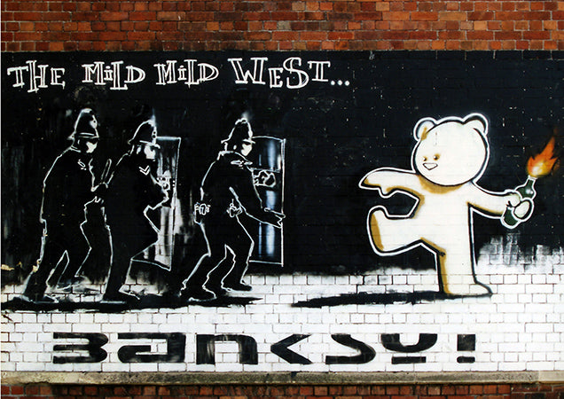 Banksy Mild Mild West Poster