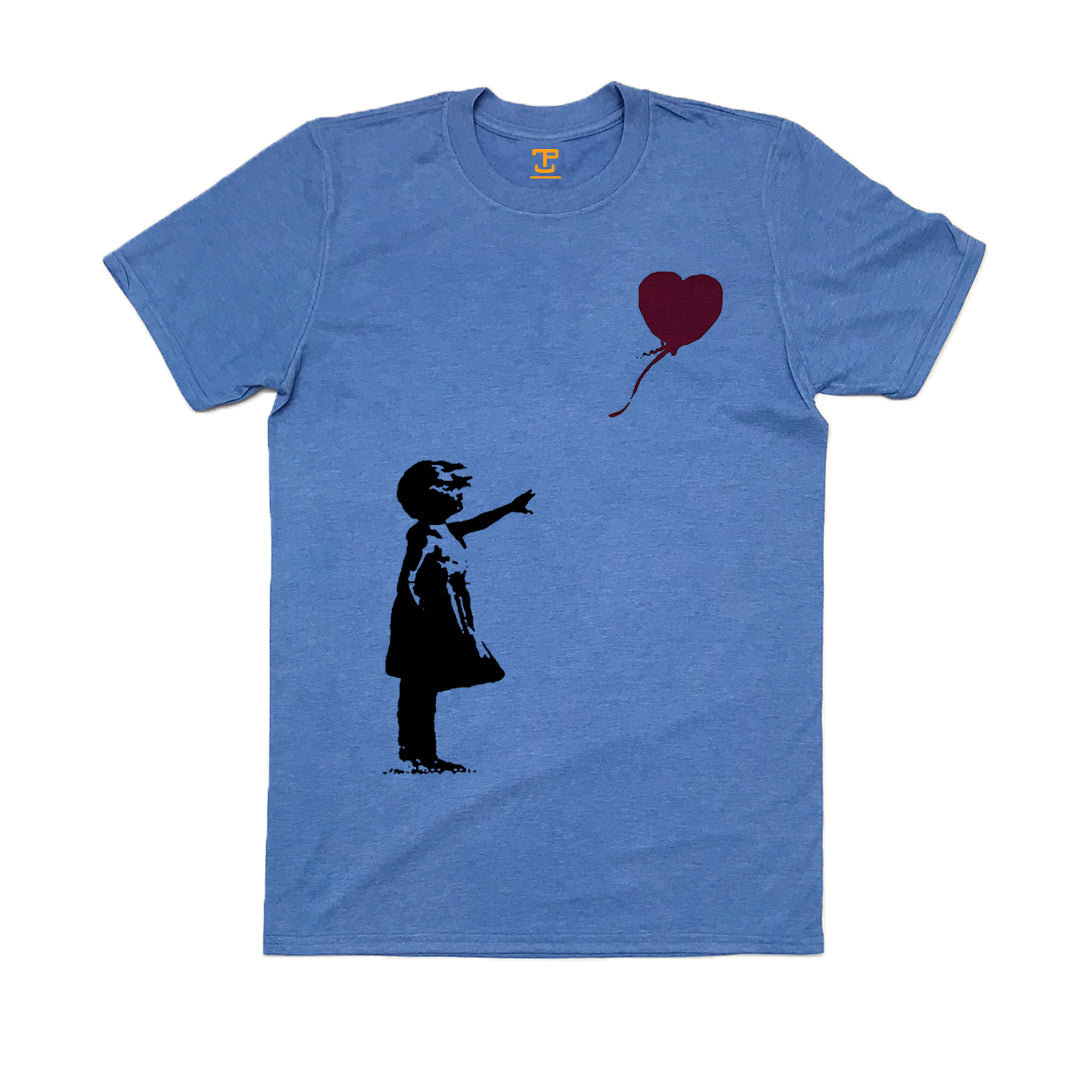 Banksy Balloon Girl Mens T-Shirt