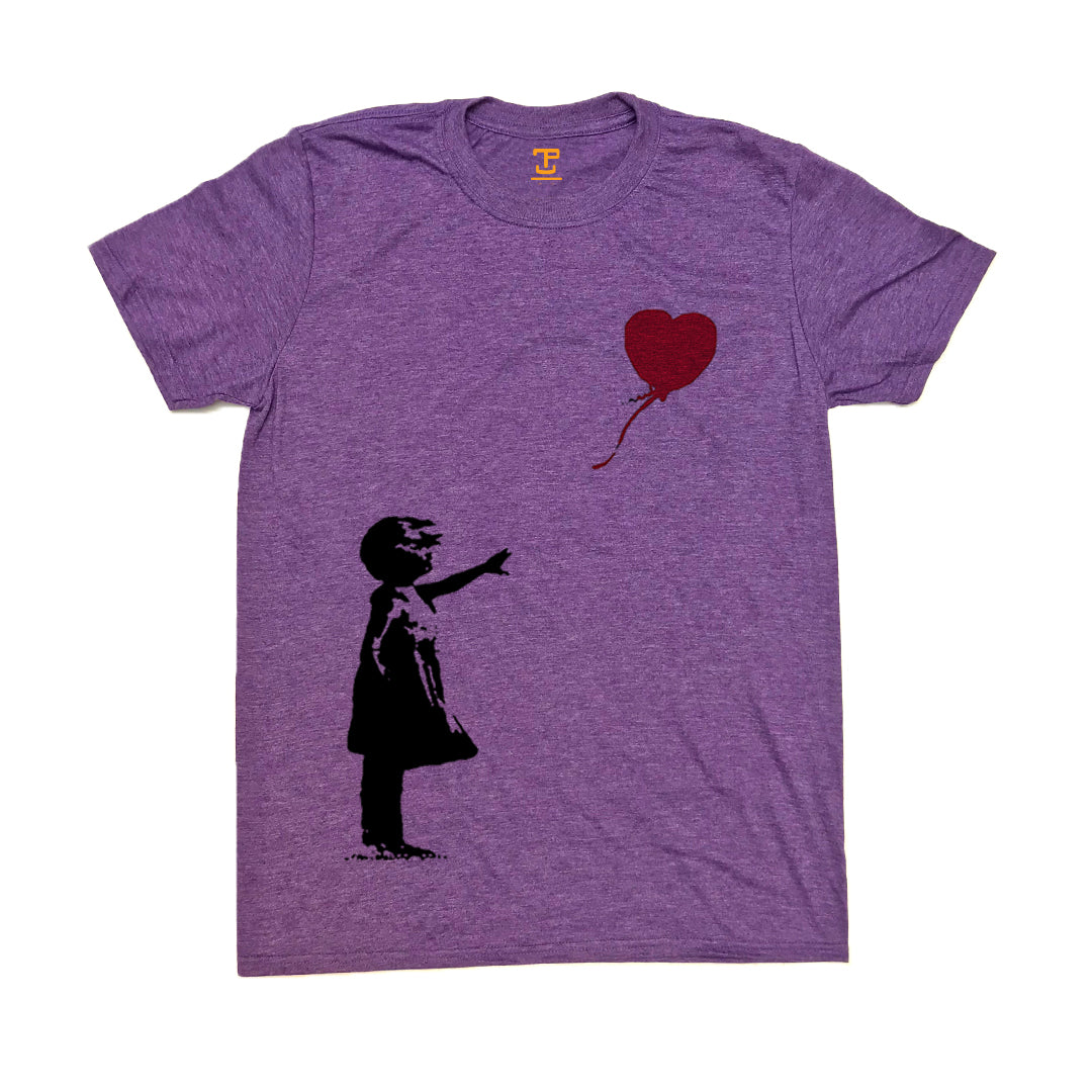 Banksy Balloon Girl Mens T-Shirt