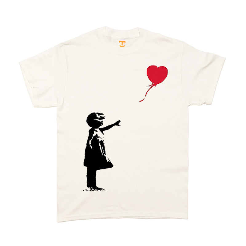 Banksy Balloon Girl Mens T-Shirt