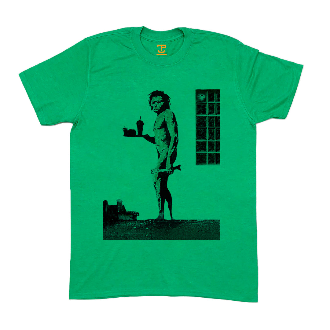 Banksy Caveman Mens T-Shirt