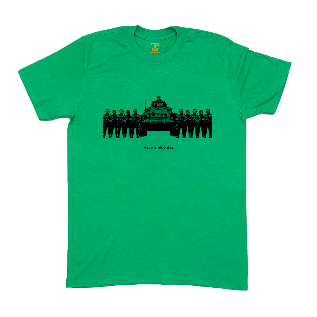 Banksy Have a Nice Day Mens T-Shirt