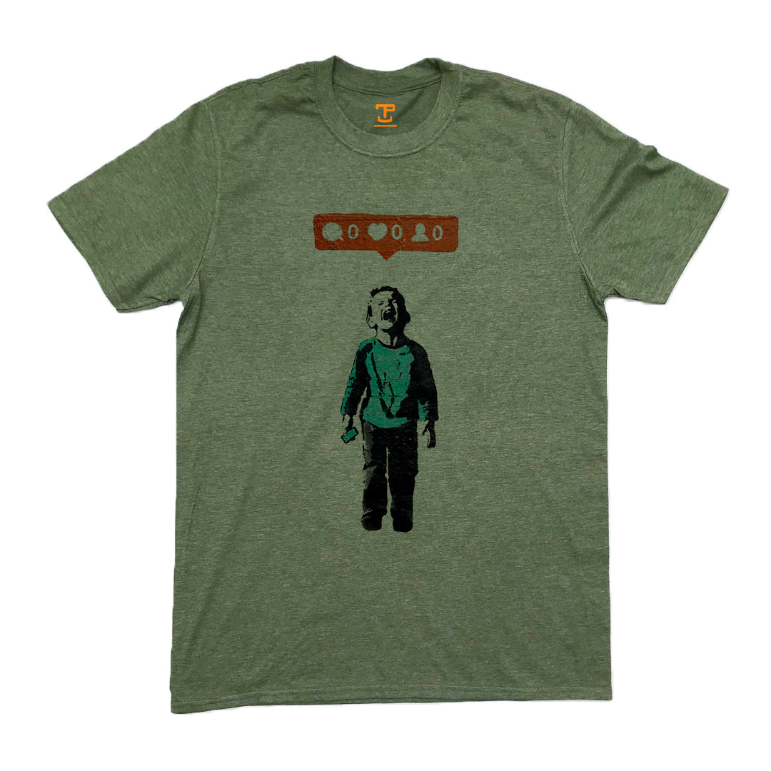 Banksy Instagram Mens T-Shirt