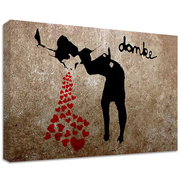 Banksy Love Sick Canvas