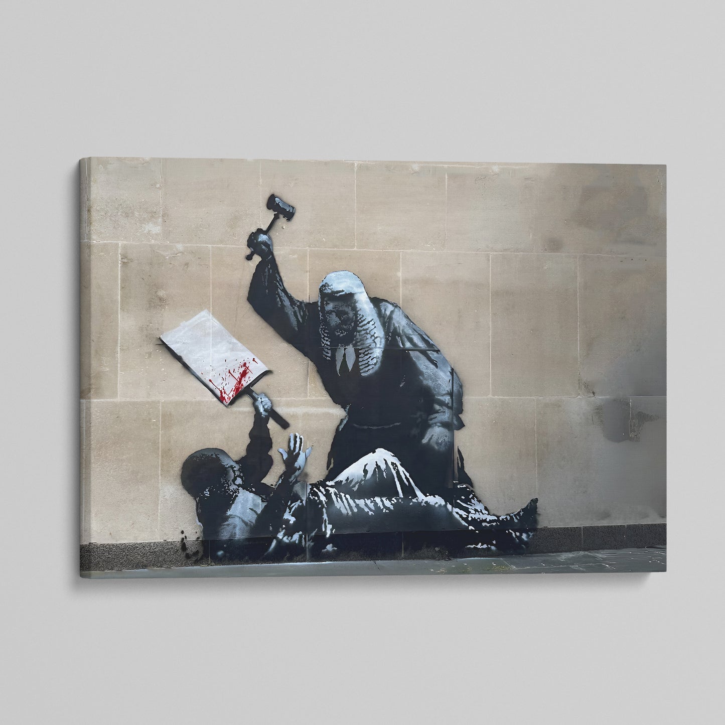 Banksy Royal Court of Justice Canvas