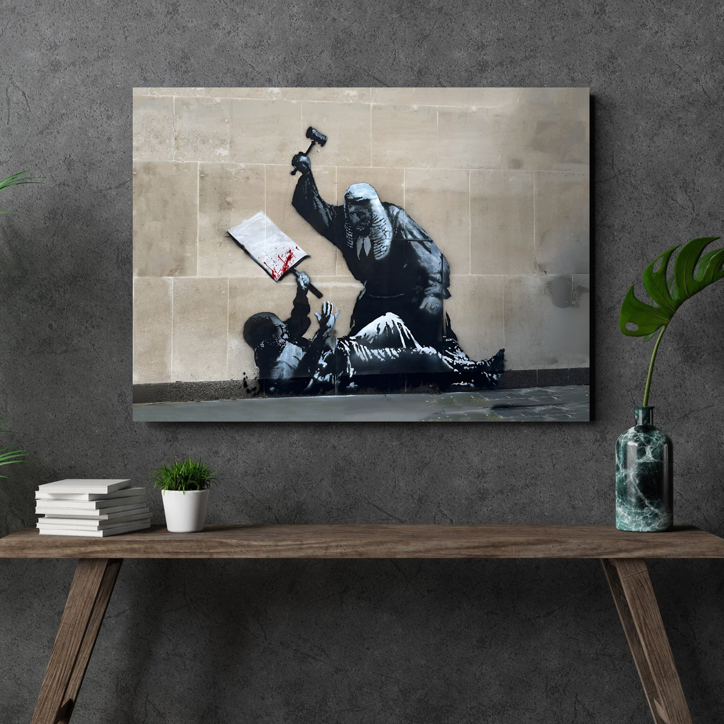 Banksy Royal Court of Justice Canvas