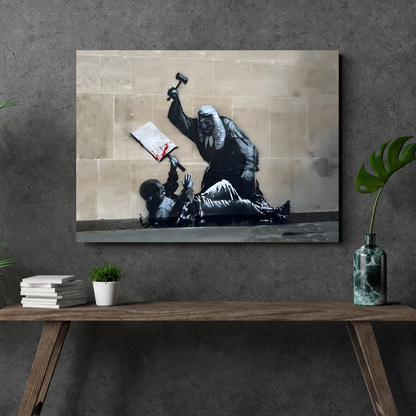 Banksy Royal Court of Justice Canvas