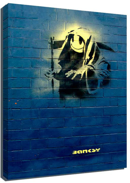 Banksy Reaper No2 Canvas