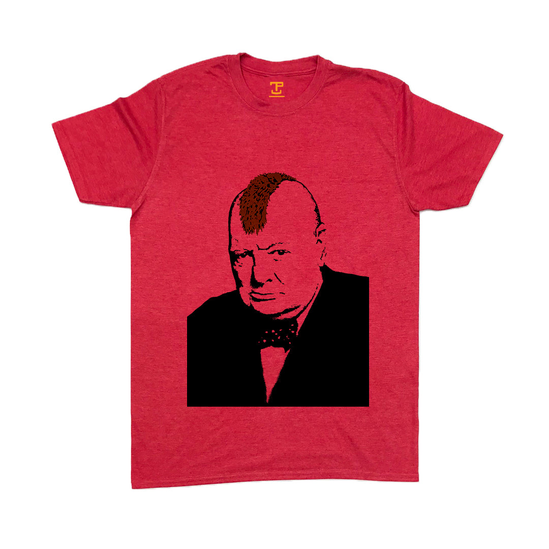 Banksy Churchill Mens T-Shirt