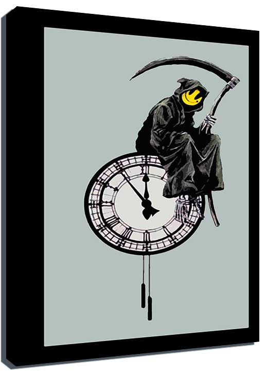 Banksy Reaper No1 Canvas