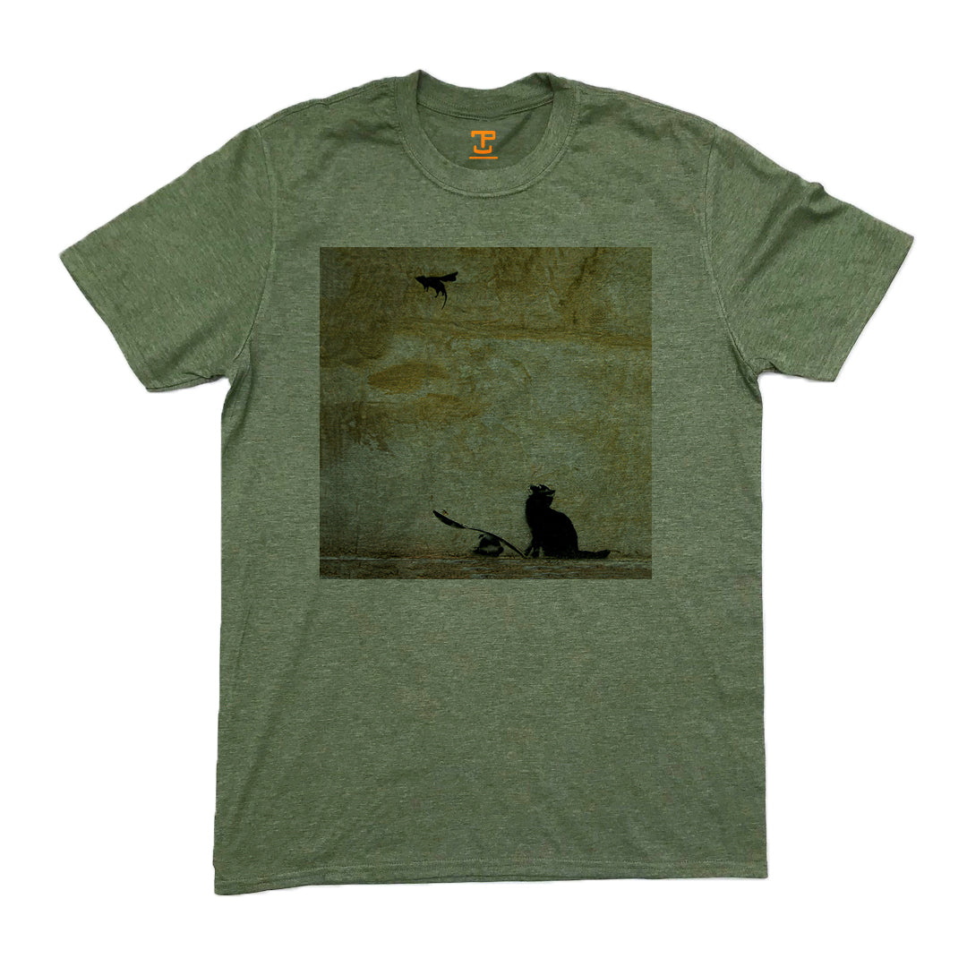 Banksy Cat And Mouse Mens T-Shirt