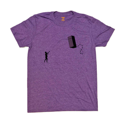 Banksy Fridge Kite Mens T-Shirt