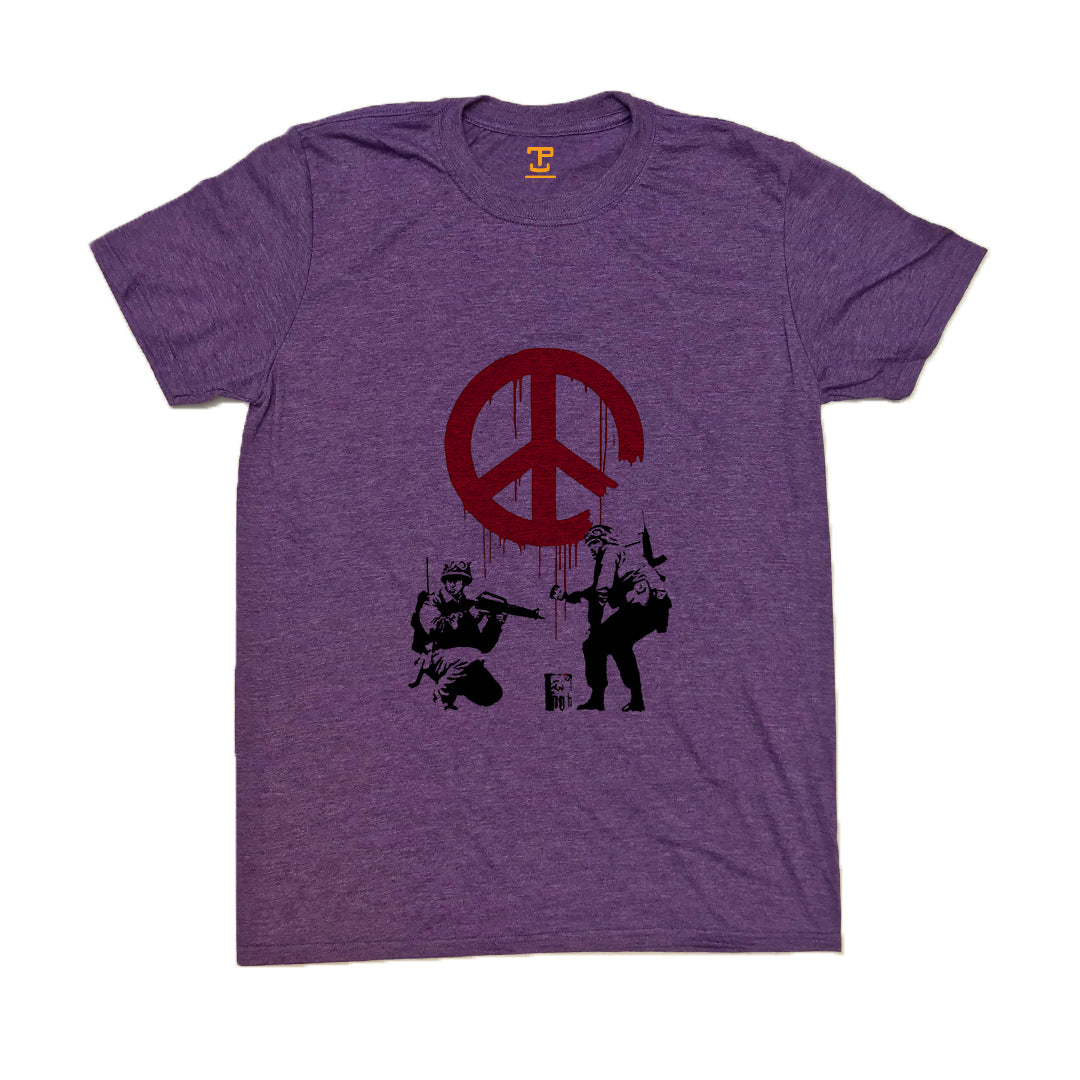 Banksy CND Soldiers Mens T-Shirt