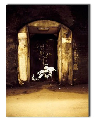 Banksy Fallen Angel Print