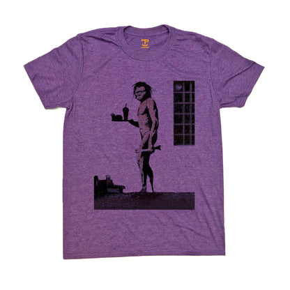 Banksy Caveman Mens T-Shirt